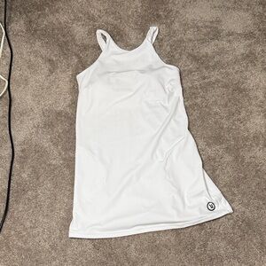 Vuori White Sleeveless Dress